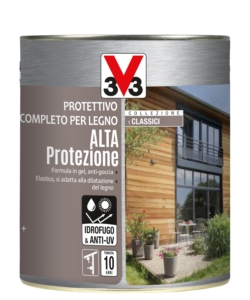 PROTETTIVO COMPLETO PER LEGNO ALTA PROTEZIONE ALL' ACQUA, INCOLORE - 0,75 LITRI